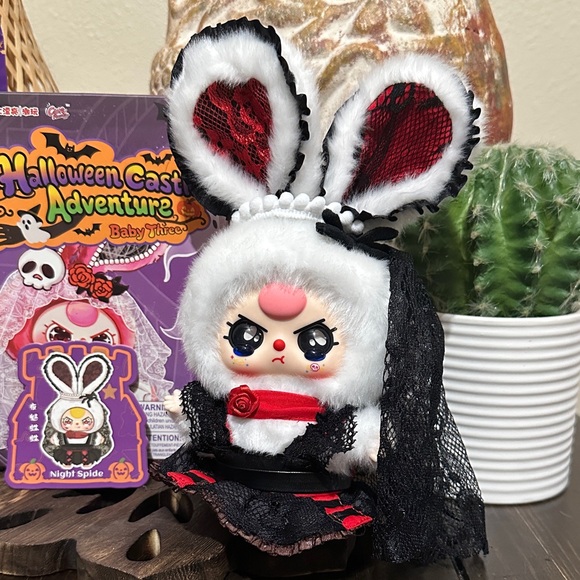 Baby Three Halloween Castle Adventure Plush NIGHT SPIDER - Picture 3 of 8